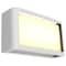 Access Lighting Malibu, Outdoor LED Wall Mount, White Finish, Acrylic Lens 20023LEDDMG-WH/ACR - alternate 1